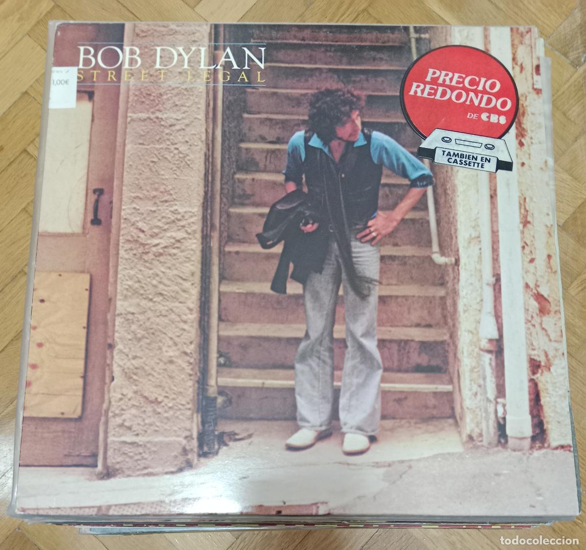 Discos de vinilo: Bob Dylan &lrm;&ndash; Street-Legal LP Espa&ntilde;a 1983