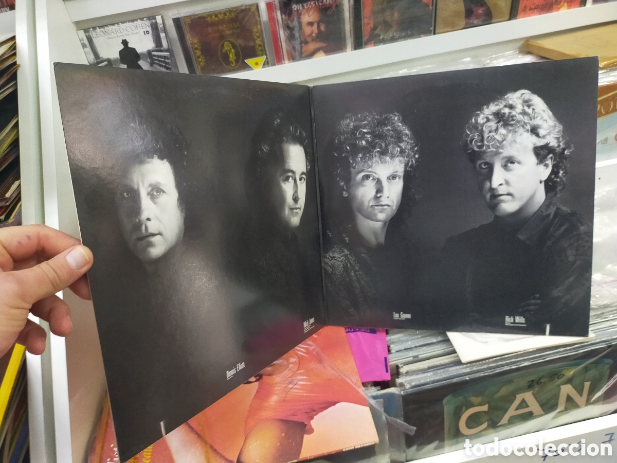 Discos de vinilo: Foreigner LP inside information u.s.a. 1987 carpeta doble - Foto 2