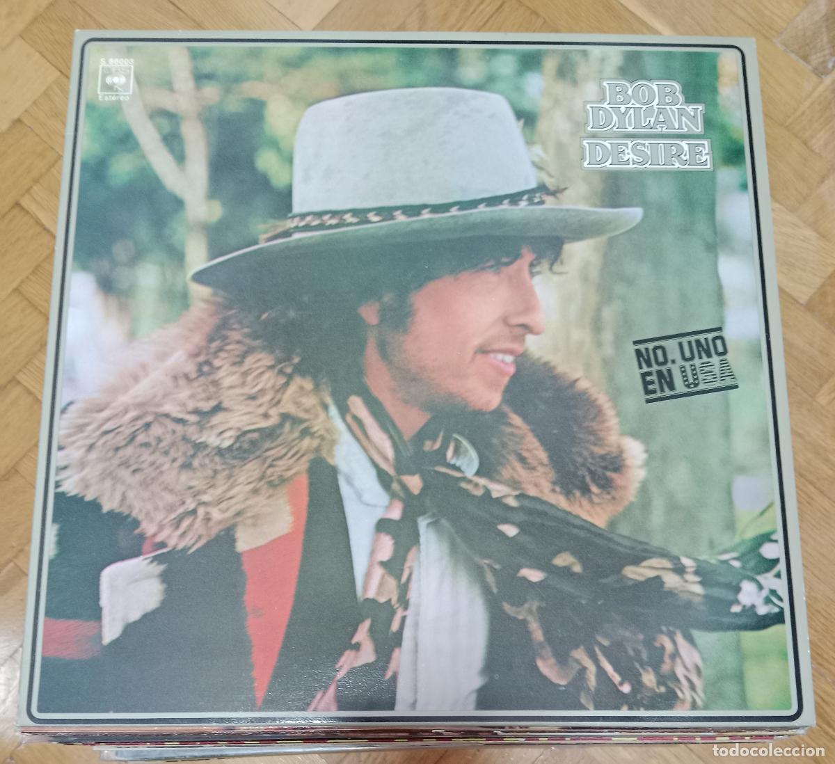 Discos de vinilo: Bob Dylan &lrm;&ndash; Desire Lp Espa&ntilde;a 80s