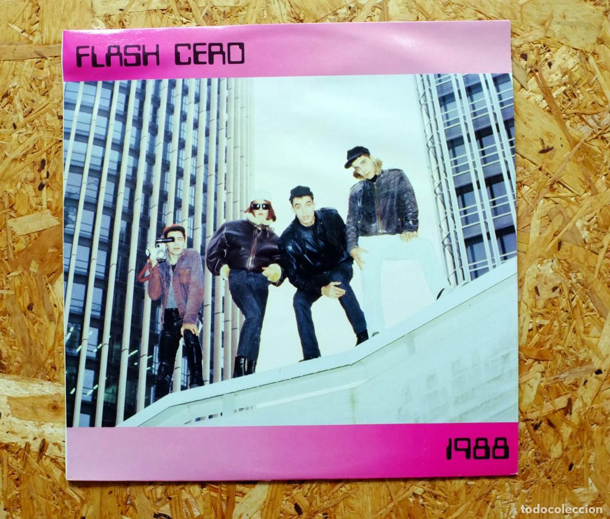 Discos de vinilo: Vinilo Flash Cero 1988. La General. Synth Pop Espa&ntilde;ol - Foto 1