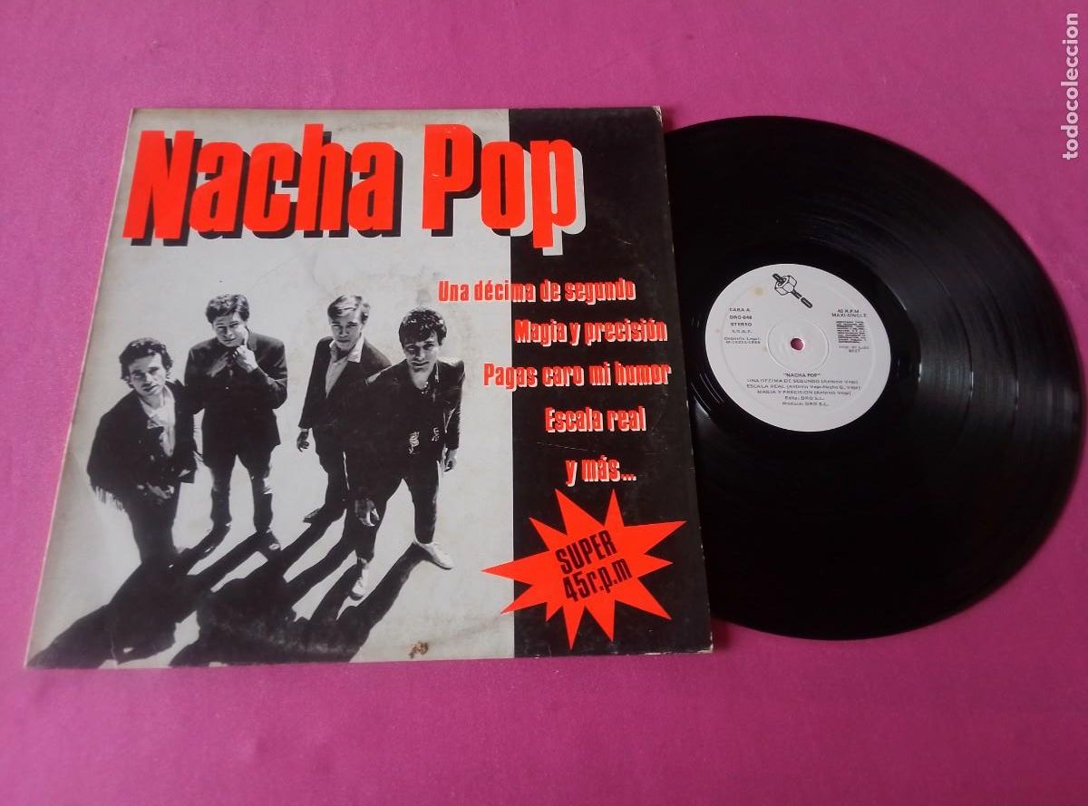 Discos de vinilo: NACHA POP UNA D&Eacute;CIMA DE SEGUNDO MAXI 1984 LP L31 3