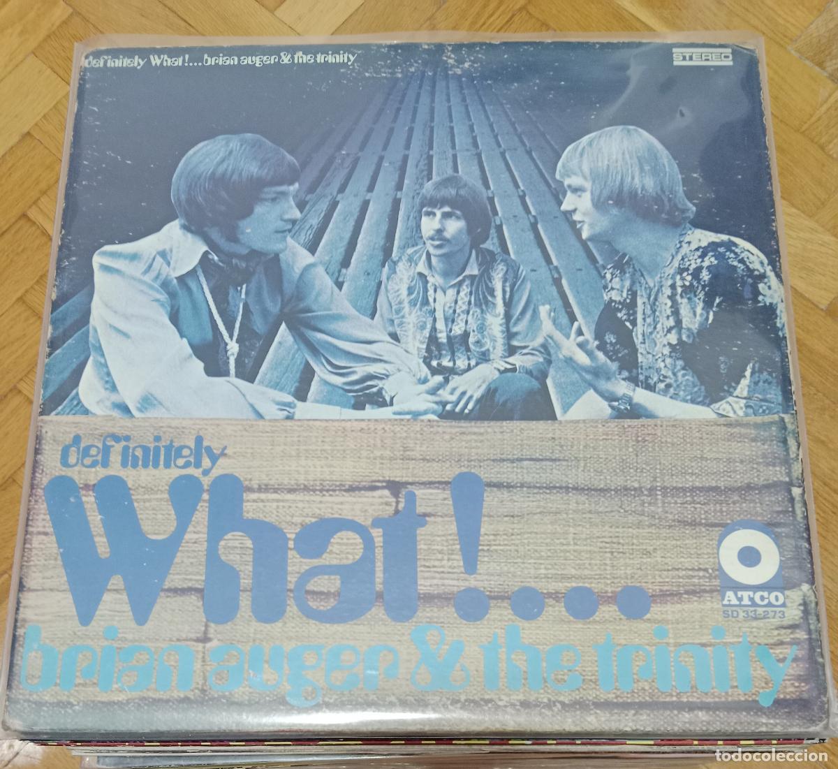 Discos de vinilo: Brian Auger & The Trinity &lrm;&ndash; Definitely What! Lp EEUU 1969