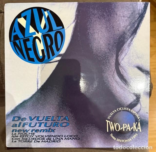 Discos de vinilo: Azul Y Negro &lrm;&ndash; De Vuelta Al Futuro. Vinilo. Estado Vg.Vg.1993.R