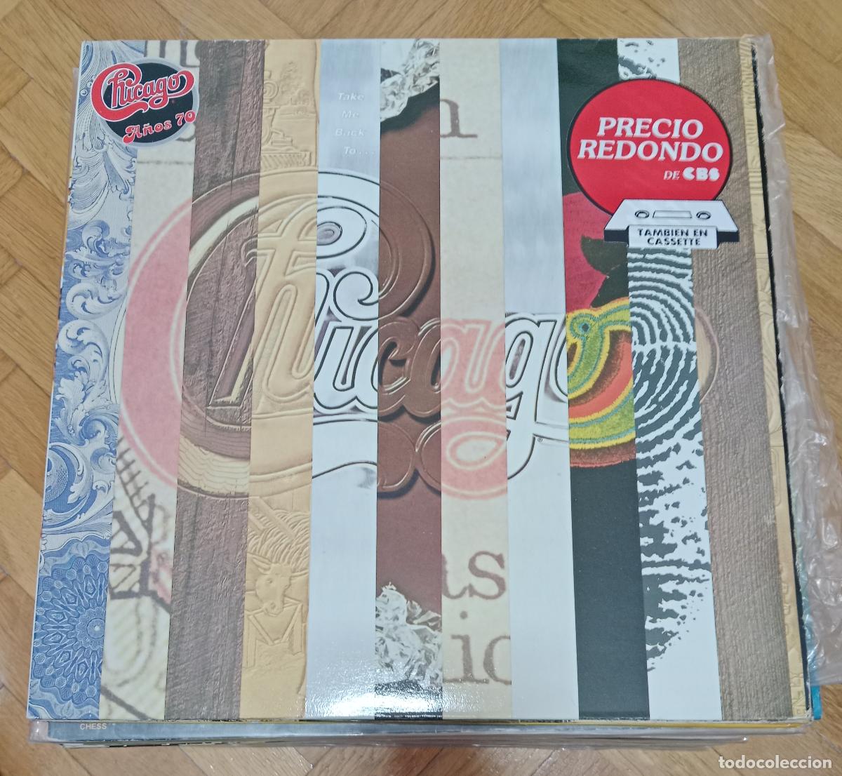 Discos de vinilo: Chicago &lrm;&ndash; Take Me Back To Chicago Lp Espa&ntilde;a 1986