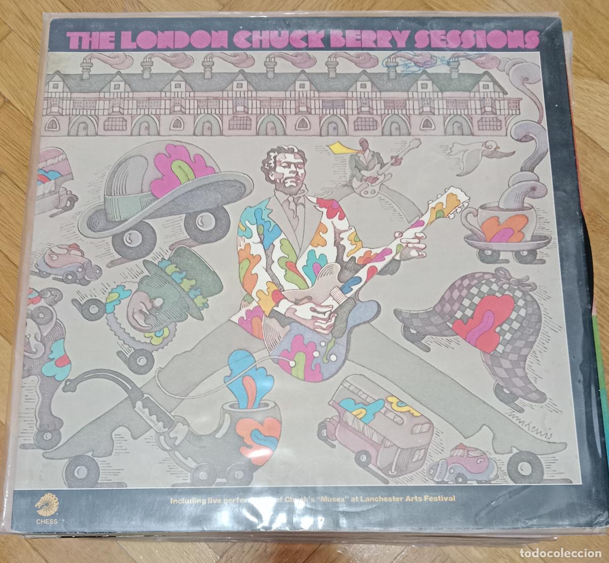 Discos de vinilo: Chuck Berry &lrm;&ndash; The London Chuck Berry Sessions Lp UK 1972