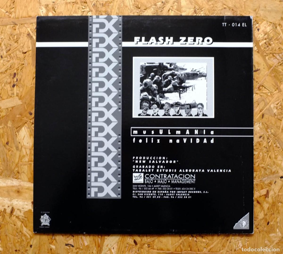 Discos de vinilo: Vinilo Flash Zero Cero - Musulmania Maxi - Foto 2