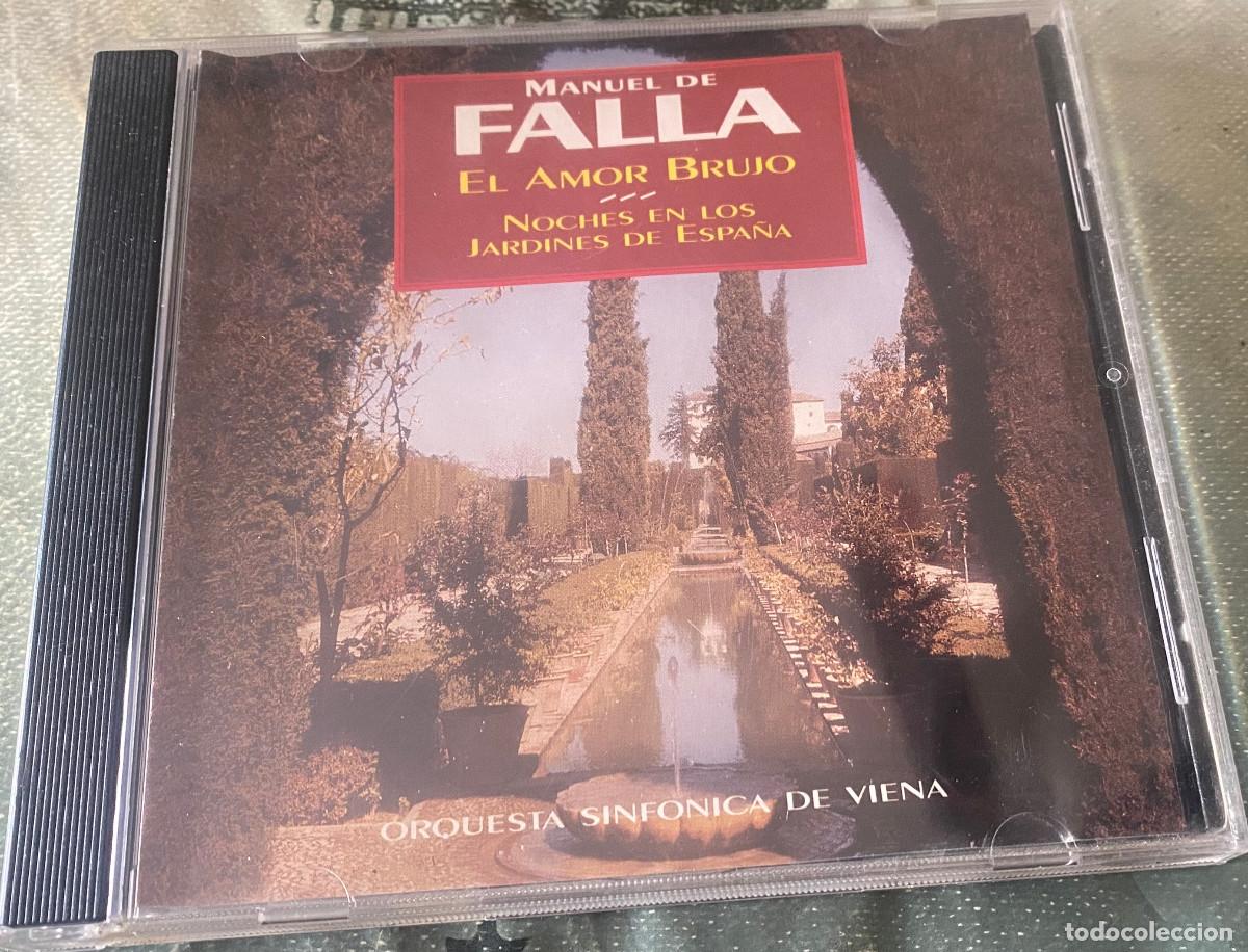 Discos de vinilo: 'El amor brujo / Noches en los jardines de Espa&ntilde;a', de Manuel de Falla. Orquesta Sinf&oacute;nica de Viena.