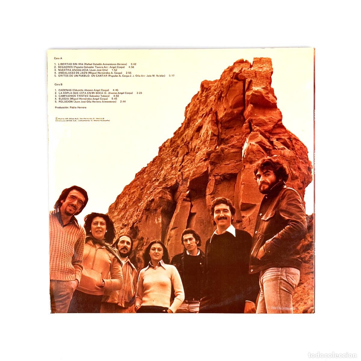 Discos de vinilo: LP. Jarcha. Libertad Sin Ira - Foto 2