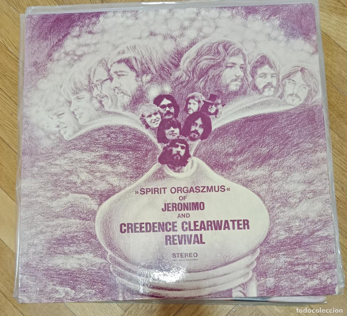Discos de vinilo: Jeronimo And Creedence Clearwater Revival &lrm;&ndash; Spirit Orgaszmus Lp 1970