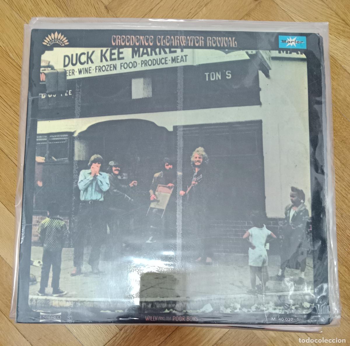 Discos de vinilo: Creedence Clearwater Revival &lrm;&ndash; Willy And The Poor Boys Lp Espa&ntilde;a 1970