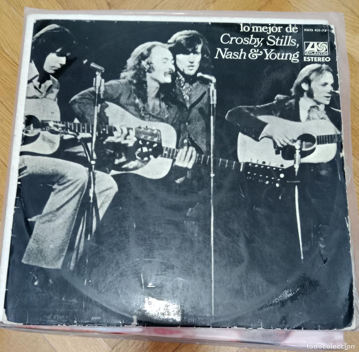 Discos de vinilo: Crosby, Stills, Nash & Young &lrm;&ndash; Lo Mejor De Crosby, Stills, Nash & Young Lp