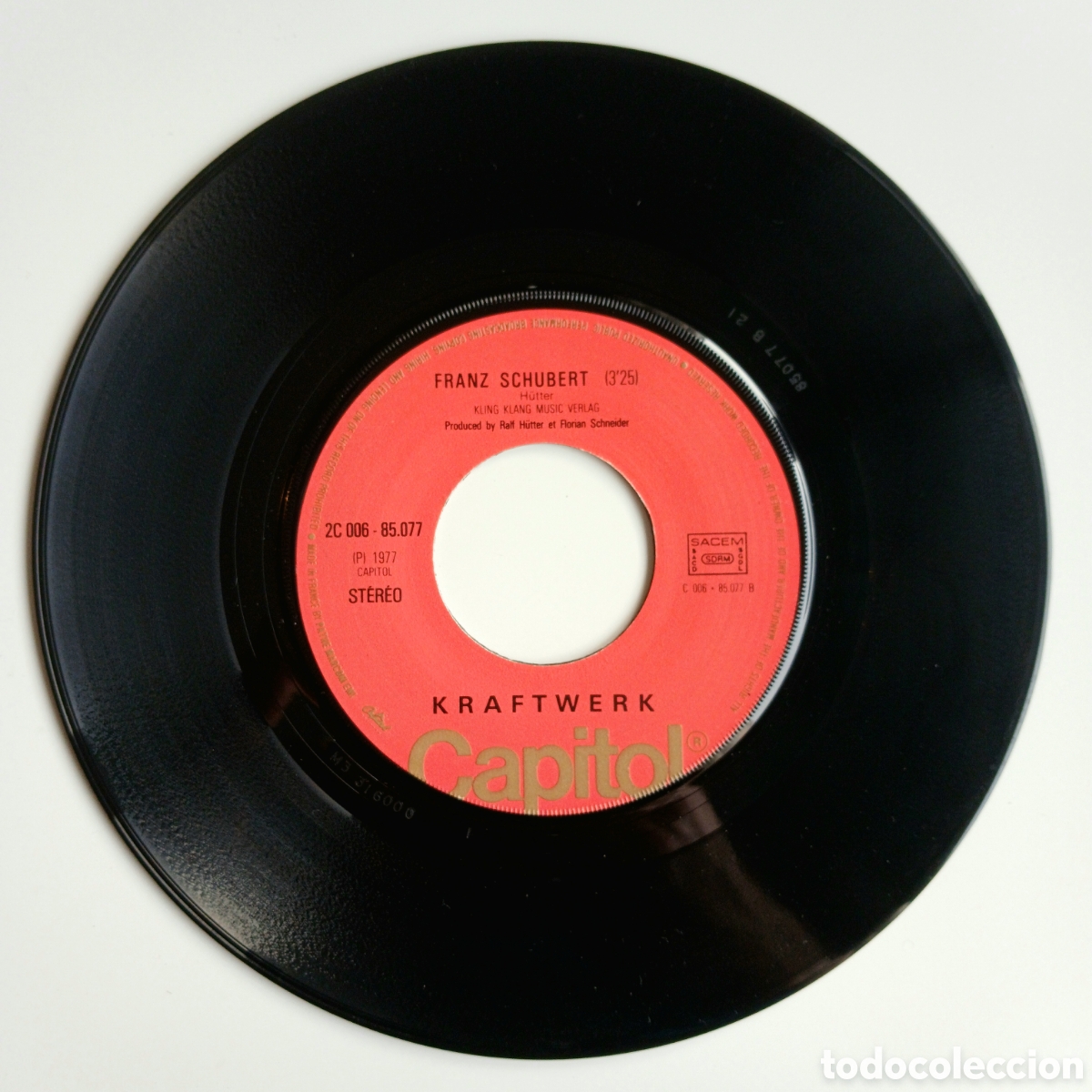 Discos de vinilo: Vinilo / Single KRAFTWERK &rdquo;Trans Europe Express&rdquo;. - Foto 6
