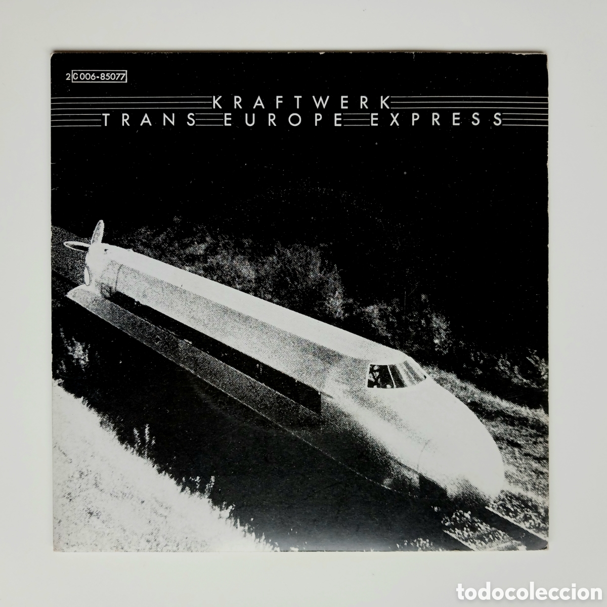 Discos de vinilo: Vinilo / Single KRAFTWERK &rdquo;Trans Europe Express&rdquo;.