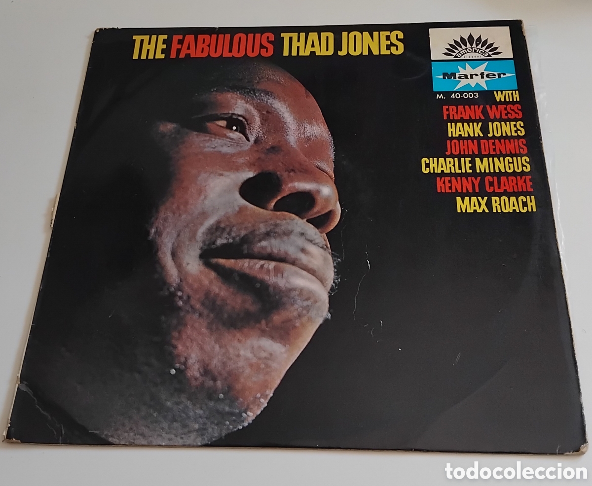 Discos de vinilo: Thad Jones, the fabulous, Mingus, Roach LP