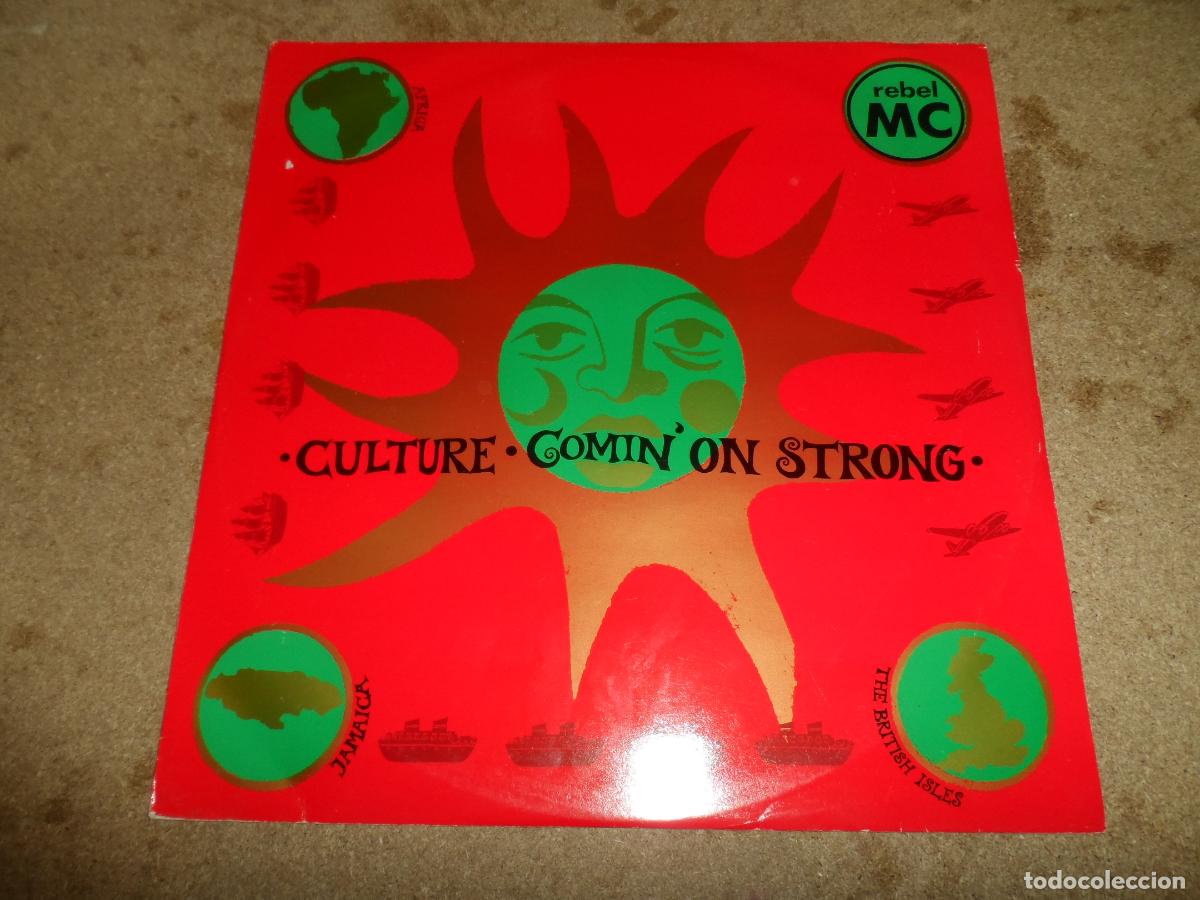 Discos de vinilo: Rebel MC - Culture / Comin' on strong (UK 1990)