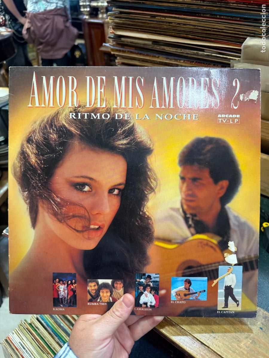 Discos de vinilo: LP AMOR DE MIS AMORES 2 - RITMO DE LA NOCHE