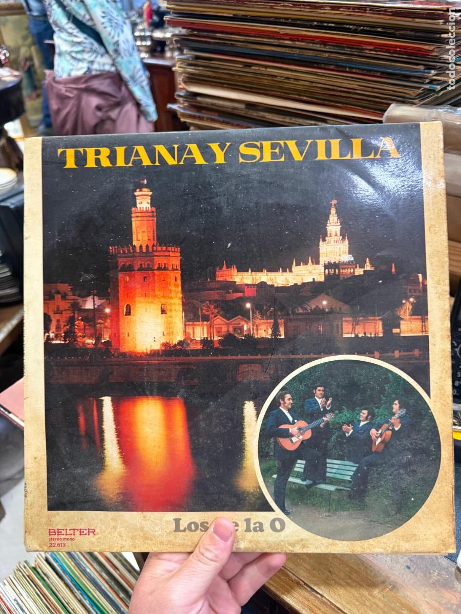 Discos de vinilo: LP TRIANA Y SEVILLA - LOS DE LA O