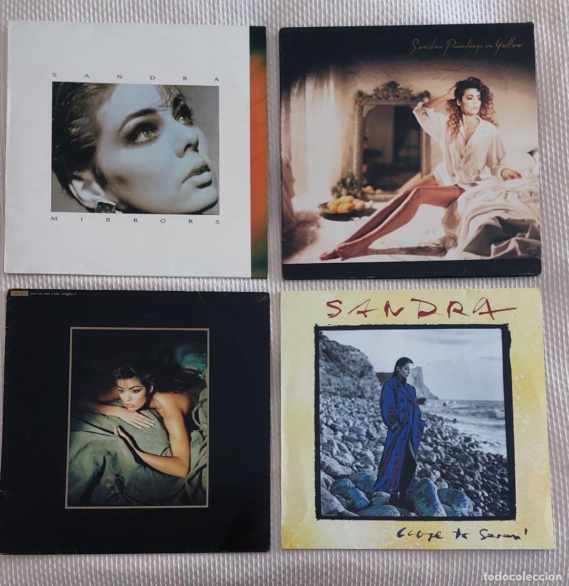 Discos de vinilo: 4 vinilos LPs de Sandra