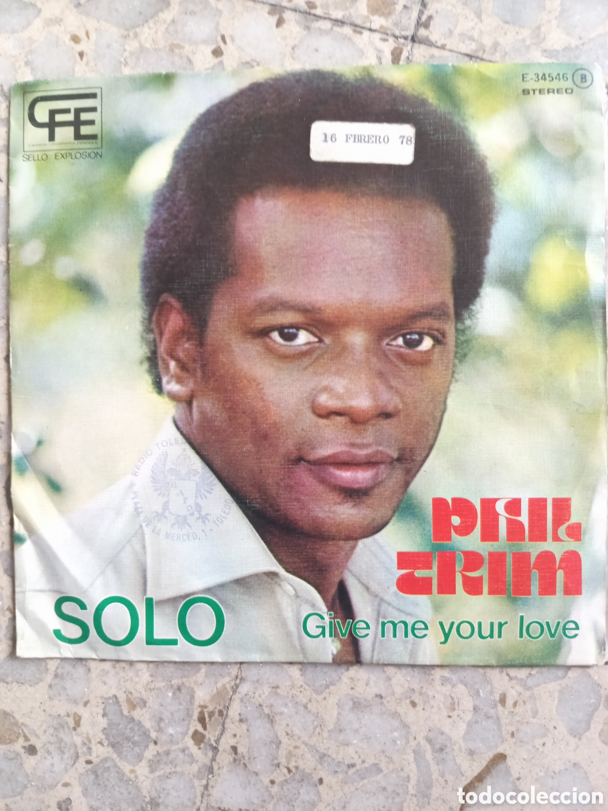 Discos de vinilo: SGL PHIL TRIM SOLO GIVE ME YOUR LOVE 1977
