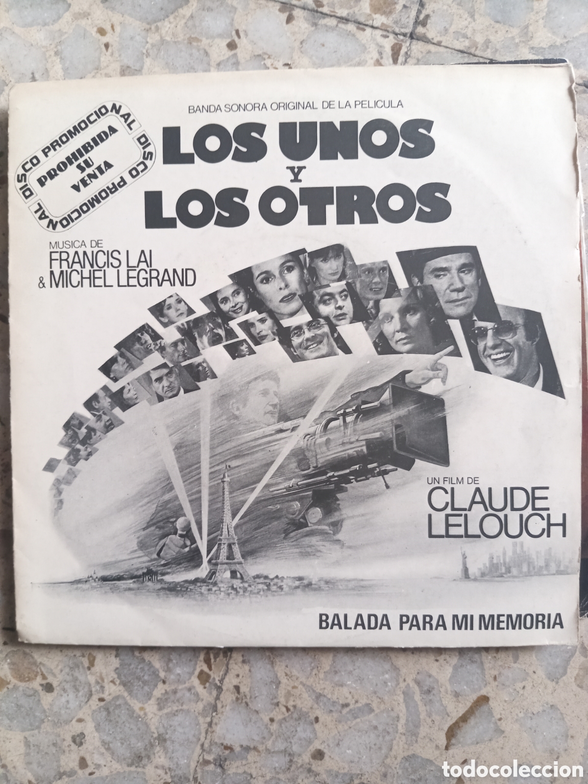 Discos de vinilo: SGL LOS UNOS Y LOS OTROS MICHEL LEGRAND 1981 PROMO