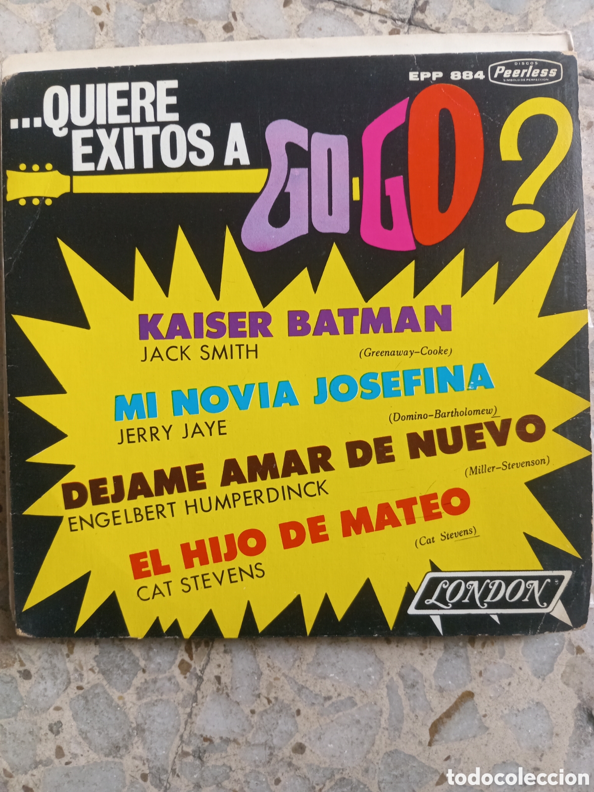 Discos de vinilo: EP QUIERE EXITOS A GO GO 1967 MEXICO KAISER BATMAN CAT STEVENS