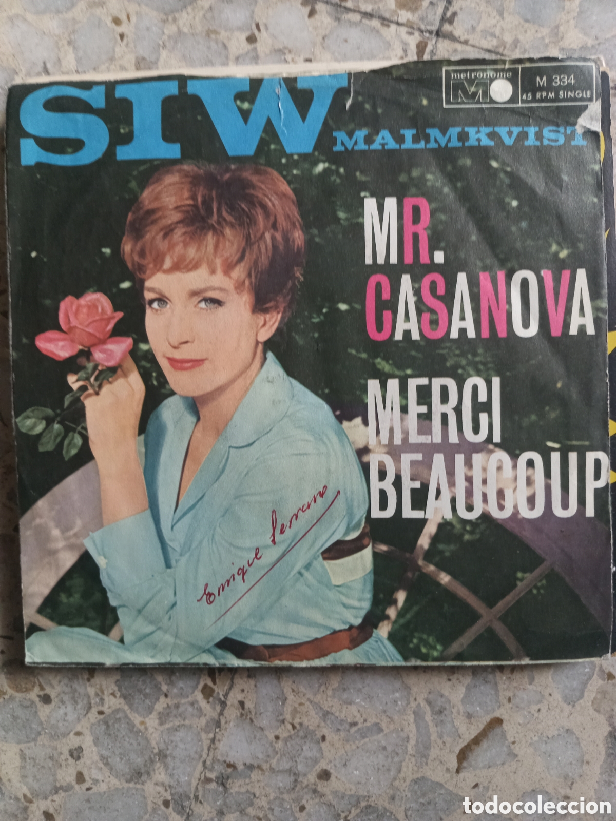 Discos de vinilo: SGL SIW MALMKVIST MR CASANOVA 1963