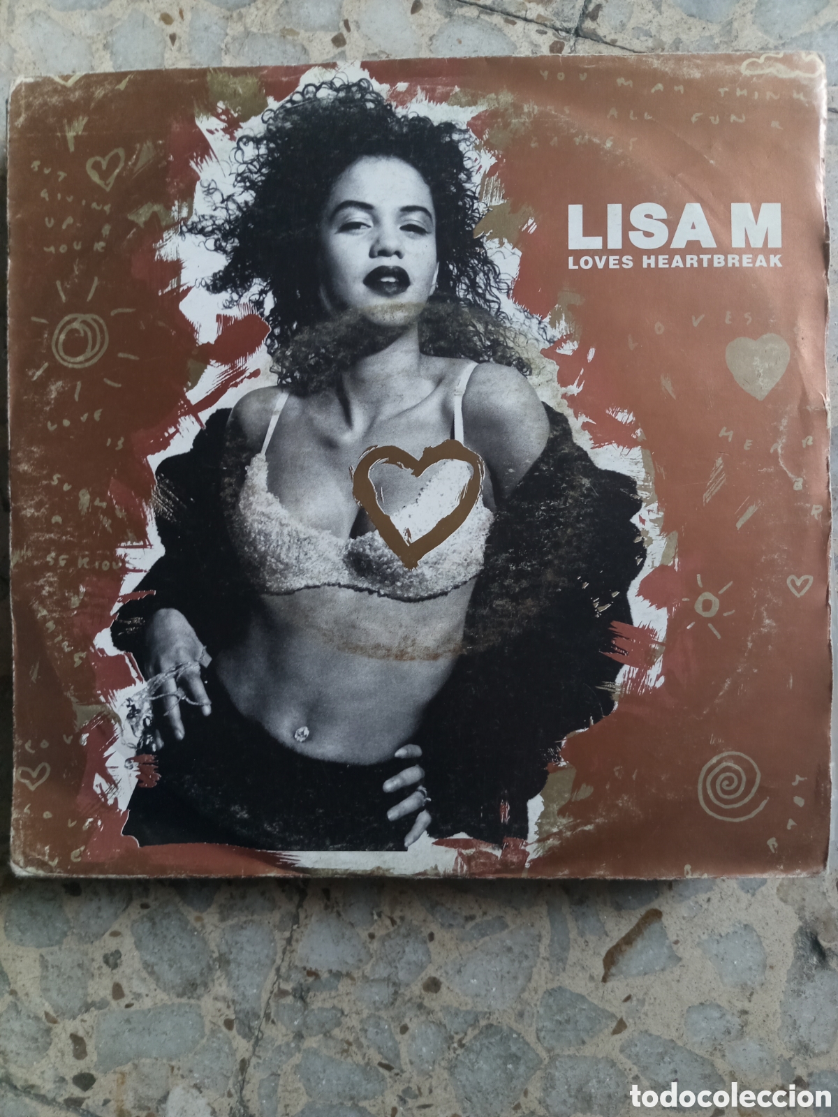 Discos de vinilo: SGL LISA M LOVES HEARTBREAK 1991 UK