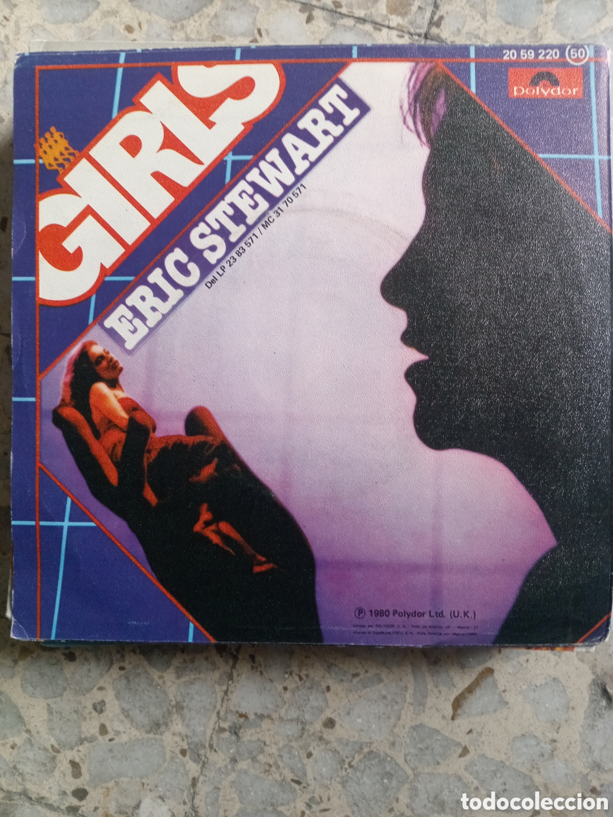 Discos de vinil: SGL ERIC STEWART GIRLS 1980 UK