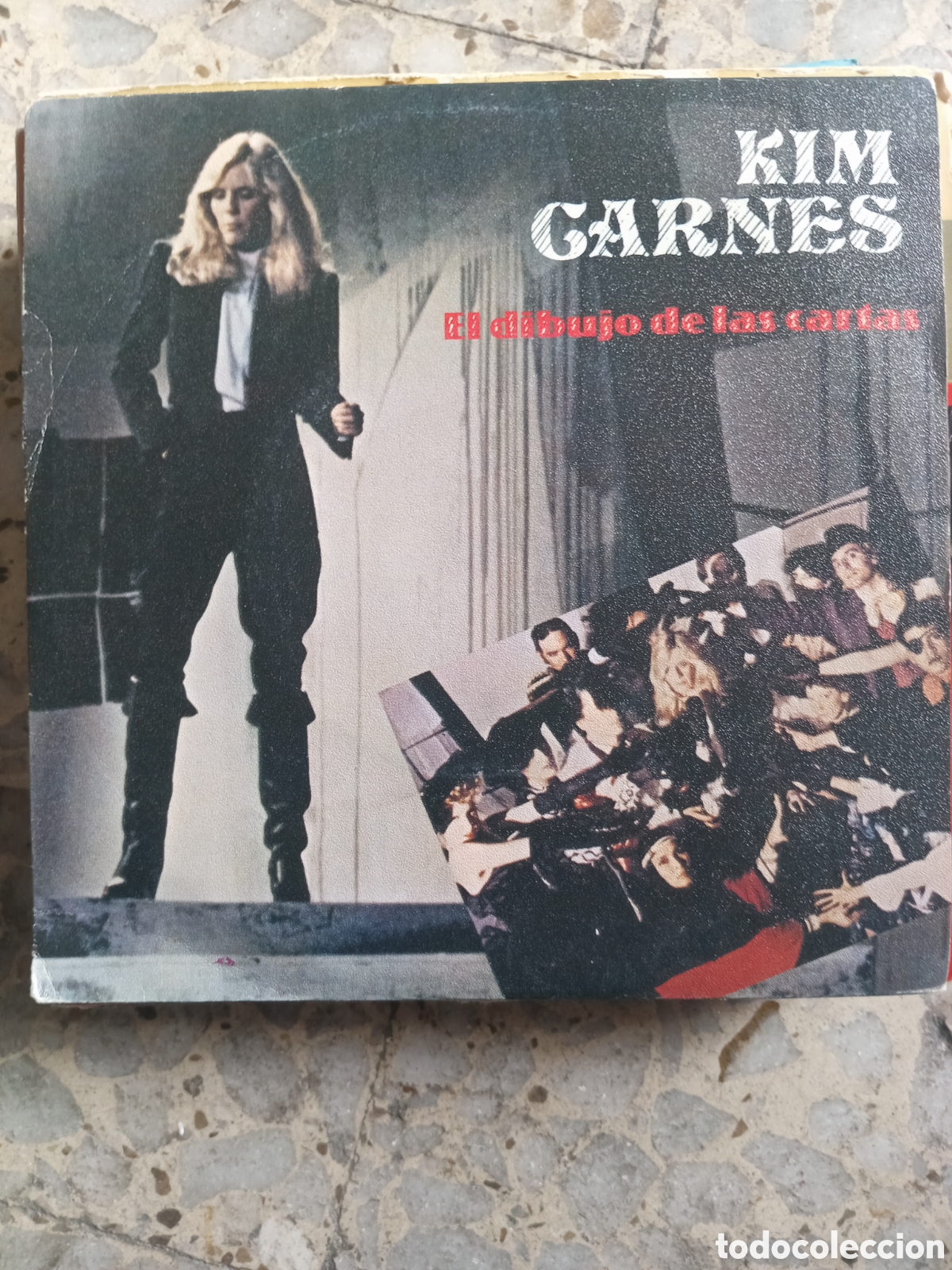 Discos de vinilo: SGL KIM CARNES EL DIBUJO DE LAS CARTAS 1981 PROMO