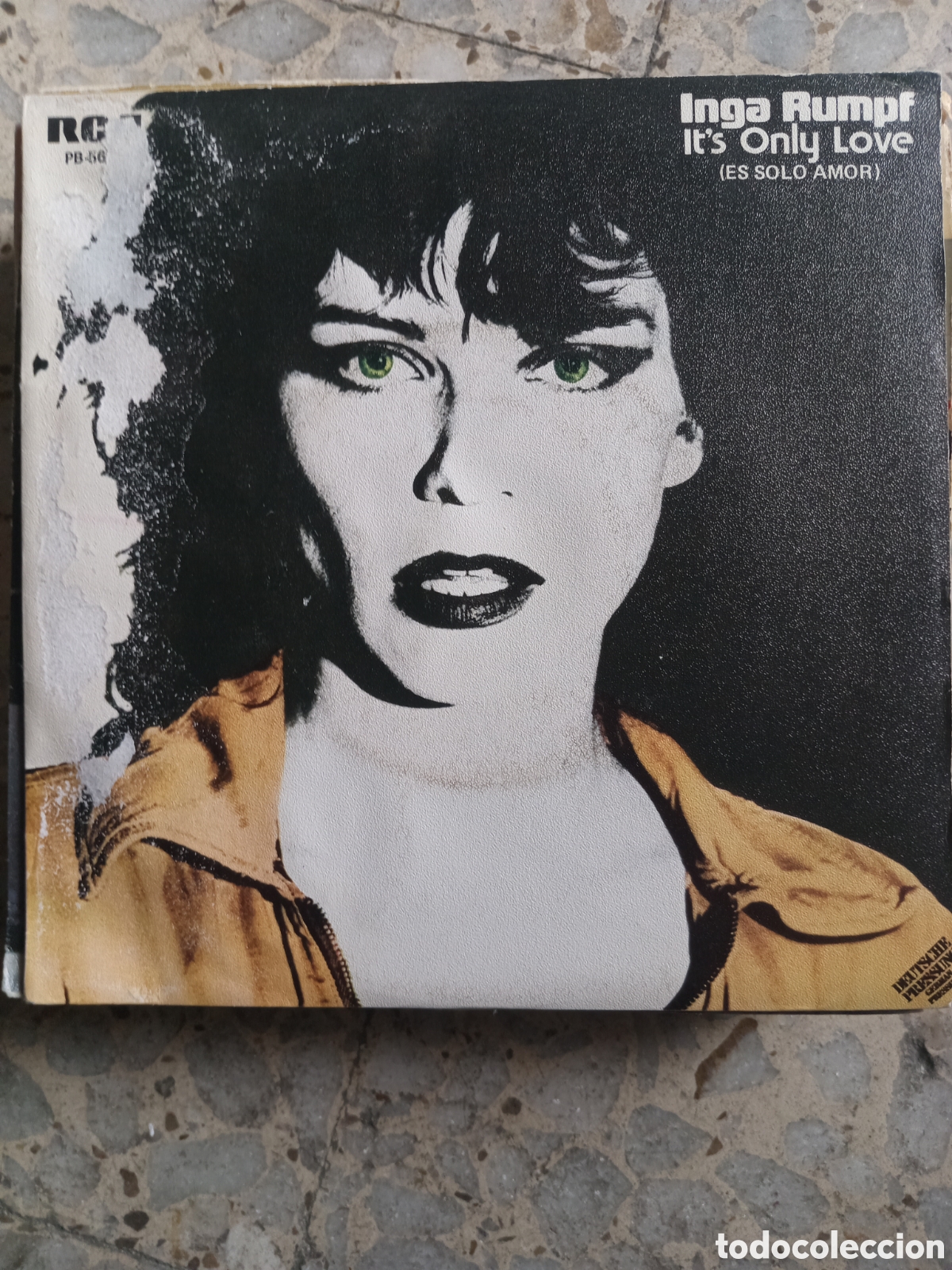 Discos de vinilo: SGL INGA RUMPF IT&acute;S ONLY LOVE 1979 PROMO