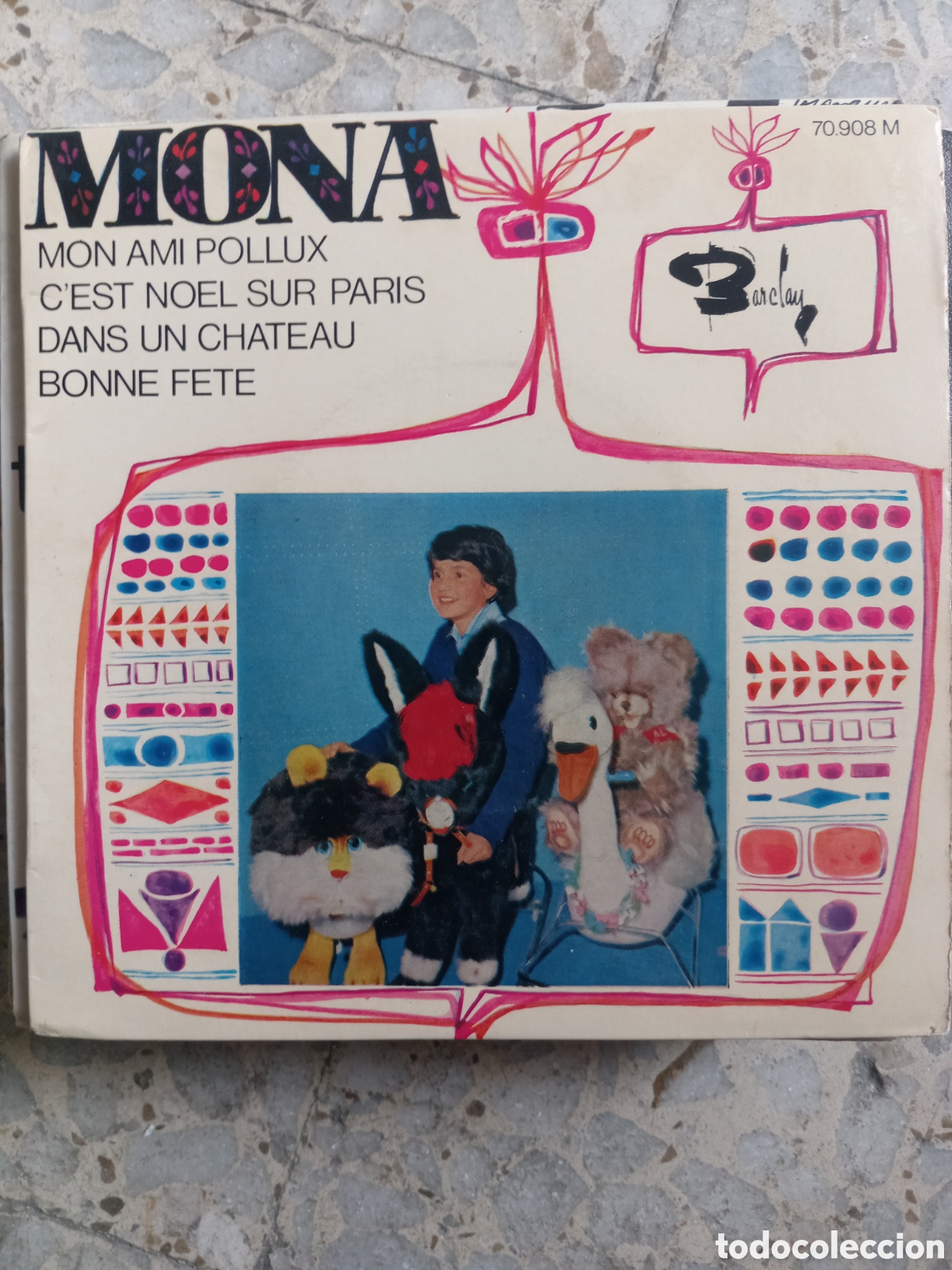 Discos de vinilo: EP MONA MON AMI POLLUX FRANCIA - Foto 1