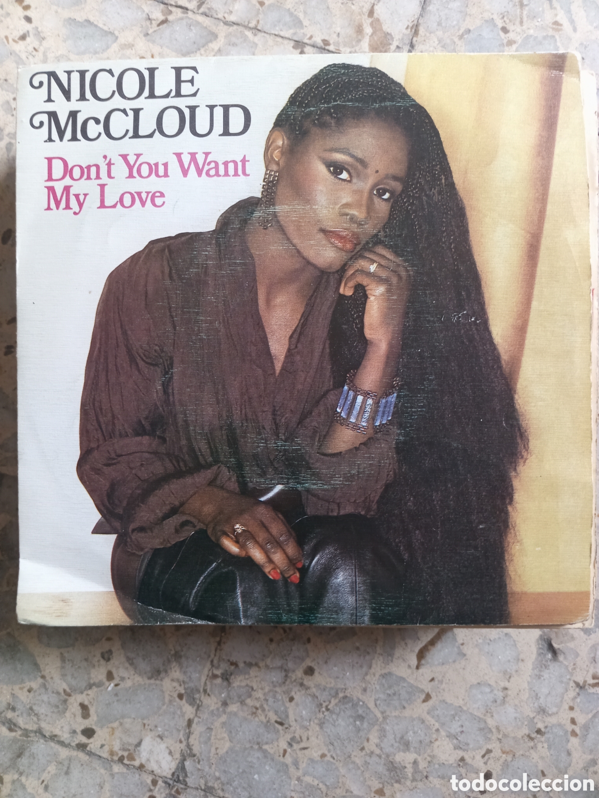 Discos de vinilo: SGL NICOLE MCCLOUD DONT YOU WANT 1985
