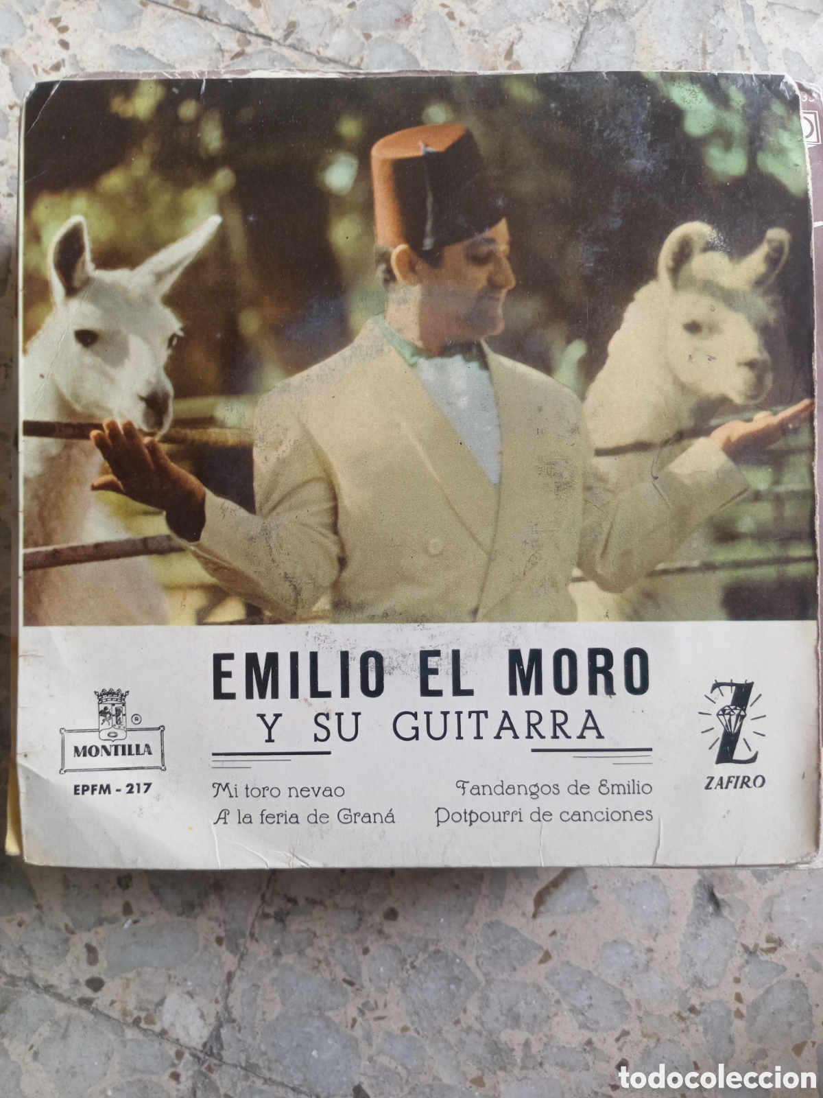 Discos de vinilo: EP EMILIO MORO MI TORO NEVAO 1962