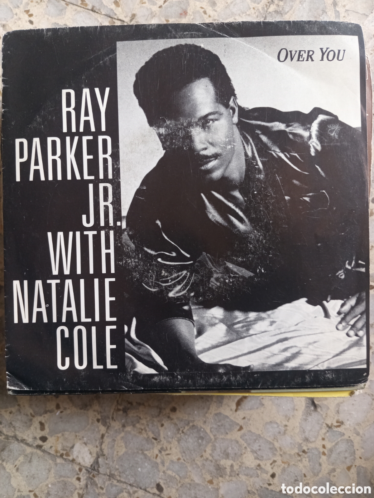 Discos de vinilo: SGL RAY PARKER JR NATALIE COLE OVER YO 1987 PROMO