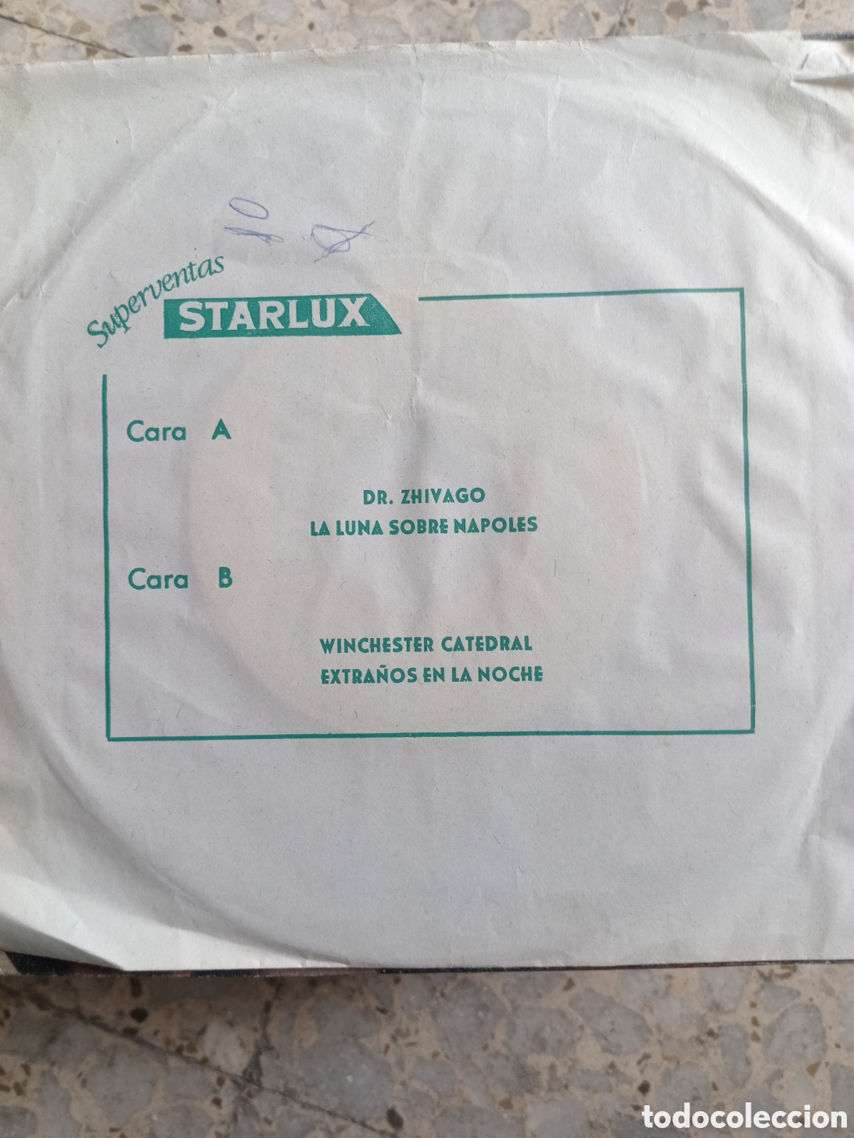 Discos de vinilo: EP DR ZHIVAGO LA LUNA SOBRE NAPOLES STARLUX 1967 PROMO