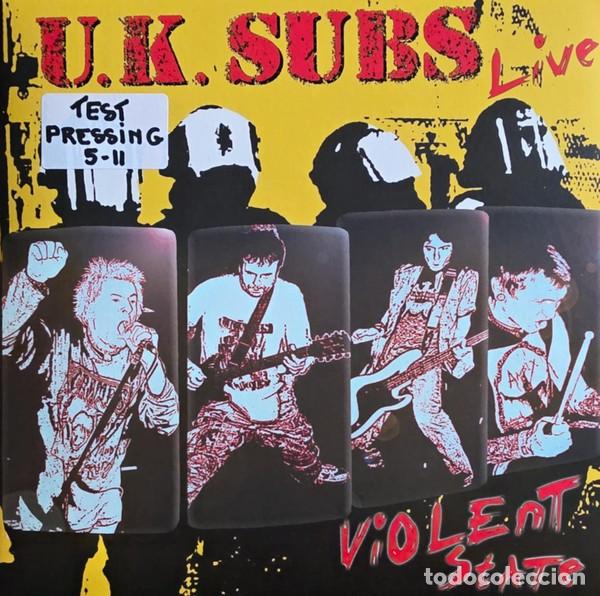 Discos de vinilo: UK Subs &ndash; Violent State lp