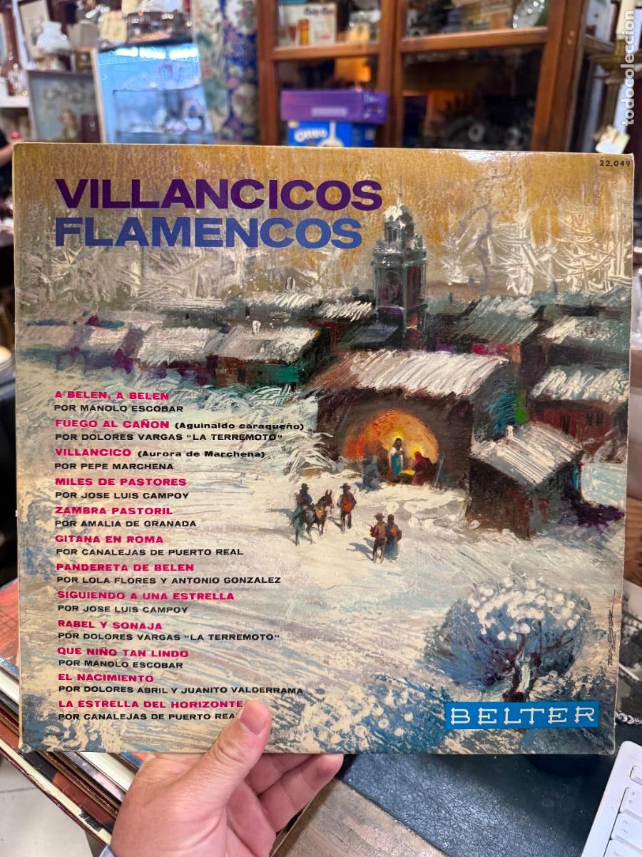Discos de vinilo: LP VILLANCICOS FLAMENCOS