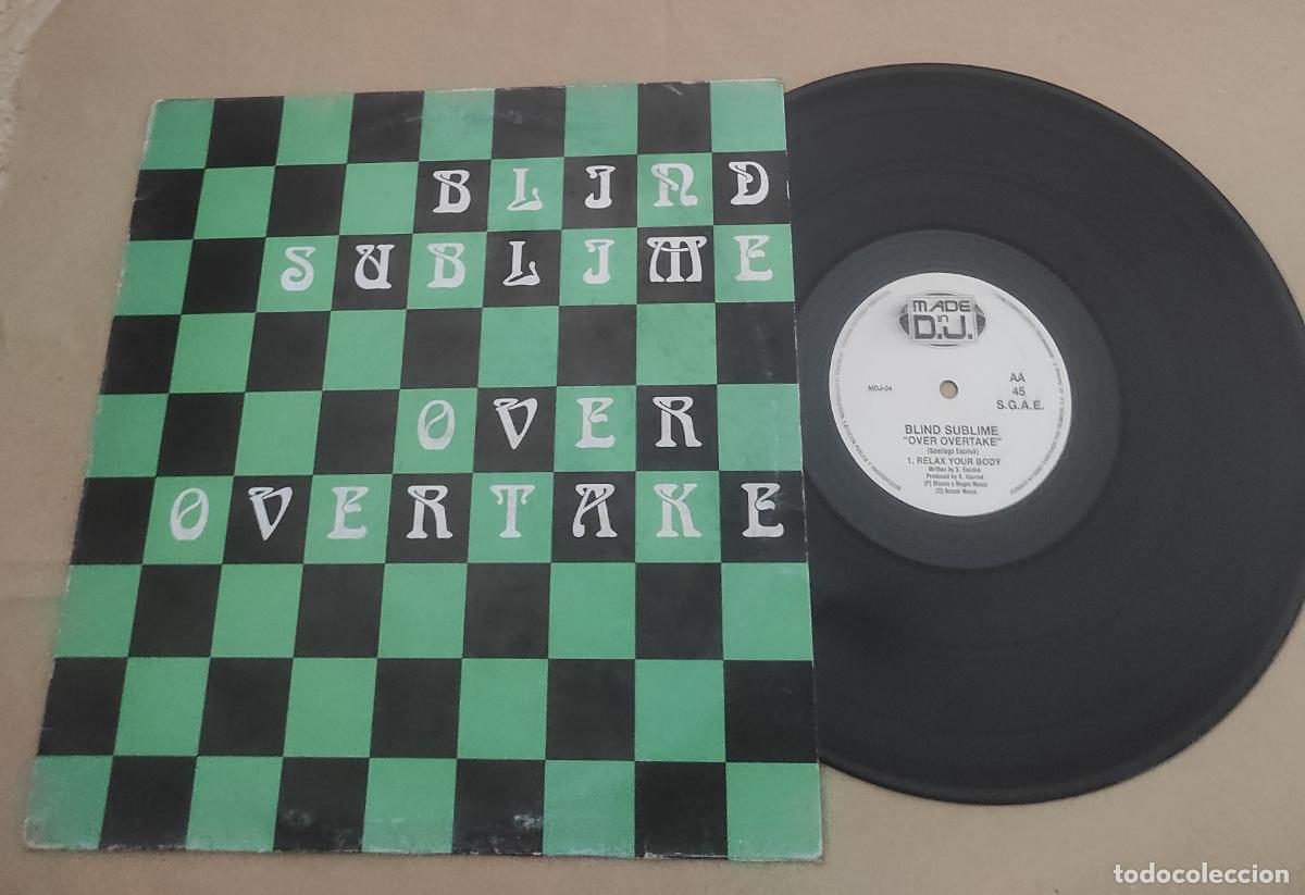 Discos de vinilo: Blind Sublime &ndash; Over Overtake-MAXI-ESP&Ntilde;A-1995-