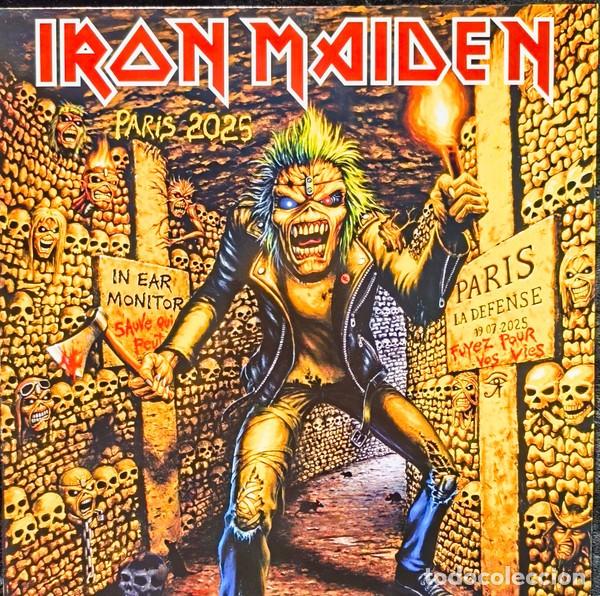 Discos de vinilo: Iron Maiden &ndash; Paris 2025 lp