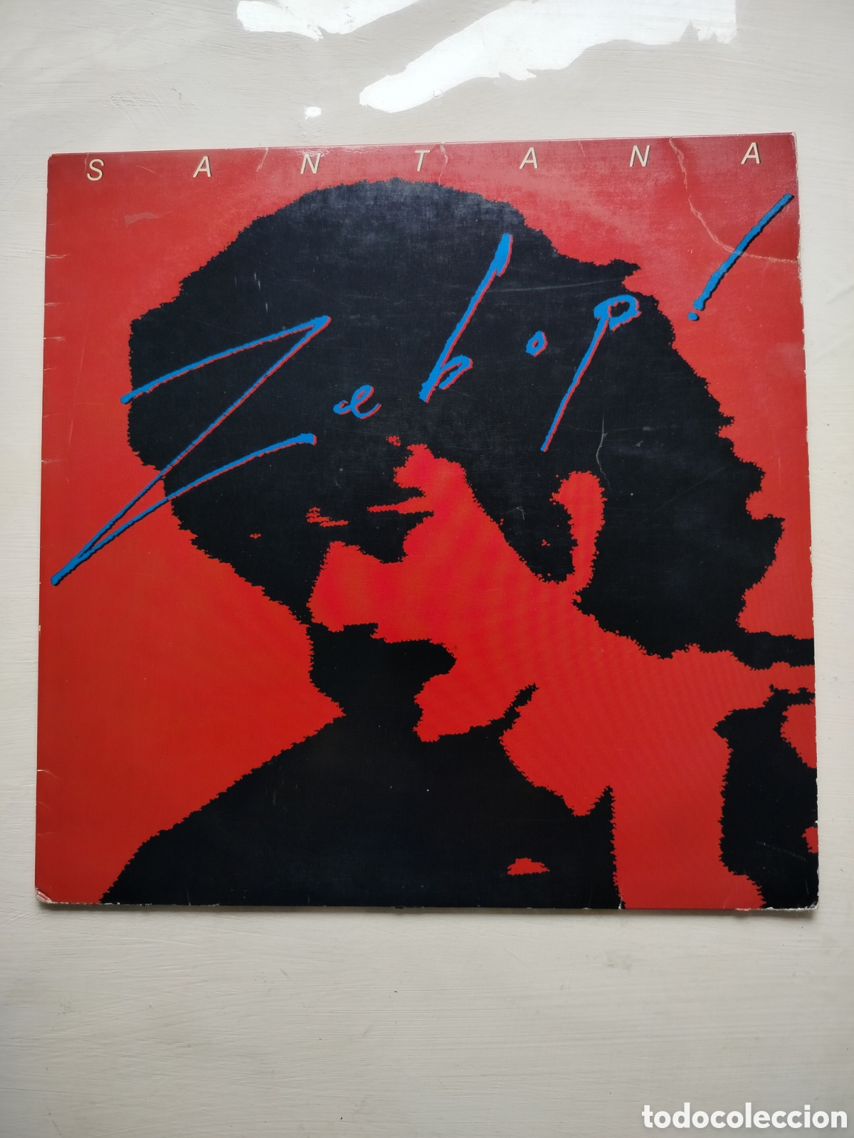 Discos de vinilo: Santana LP Zebop! 1981 - Foto 1