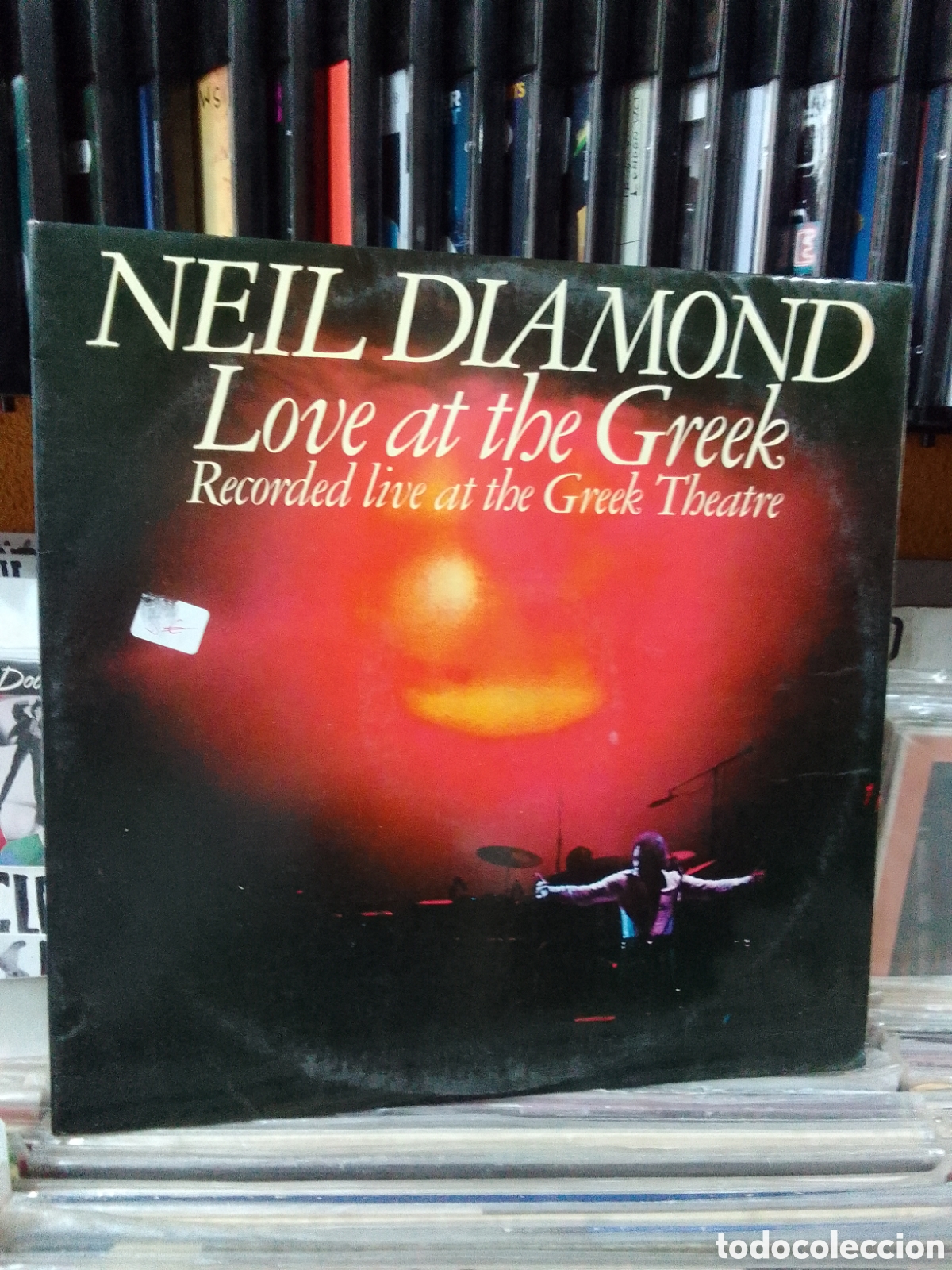 Discos de vinilo: Neil diamond love at the Greek