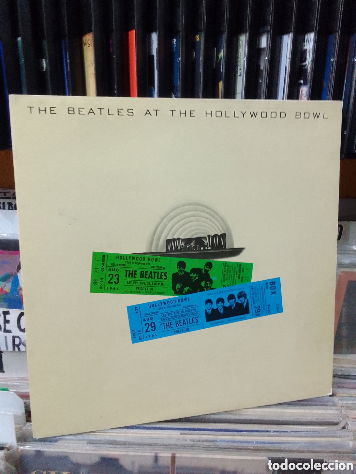 Discos de vinilo: The beatles at the Hollywood bowl