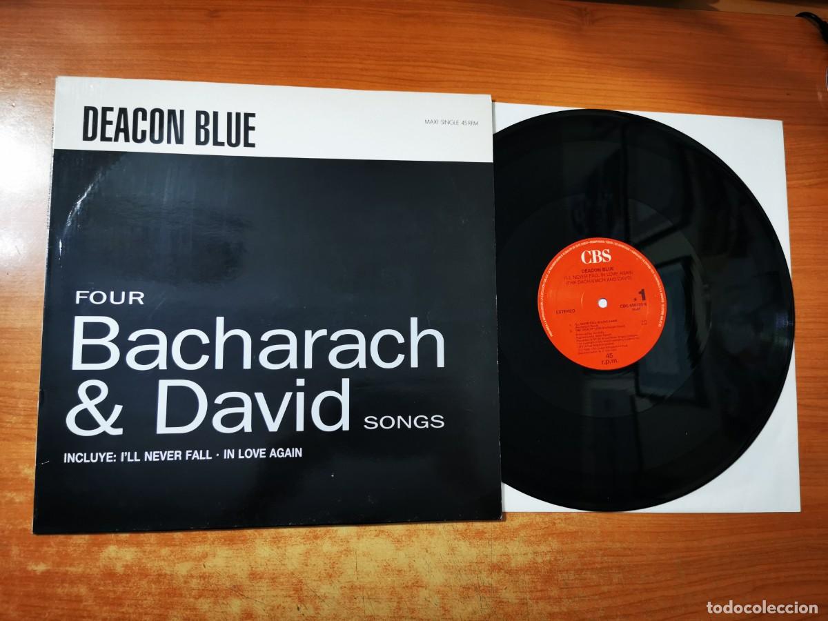 Discos de vinilo: DEACON BLUE Four Bacharach & David songs 12&rdquo; MAXI SINGLE VINILO DEL A&Ntilde;O 1990 ESPA&Ntilde;A CONTIENE 4 TEMAS