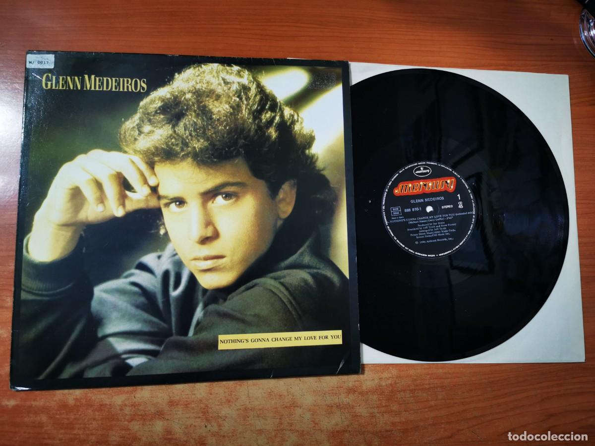 Discos de vinilo: GLENN MEDEIROS Nothing's gonna change my love for you 12&rdquo; MAXI SINGLE VINILO A&Ntilde;O 1988 ESPA&Ntilde;A 3 TEMAS