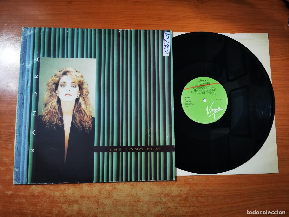 Discos de vinilo: SANDRA The long play LP VINILO DEL A&Ntilde;O 1985 ESPA&Ntilde;A MICHAEL CRETU CONTIENE 8 TEMAS