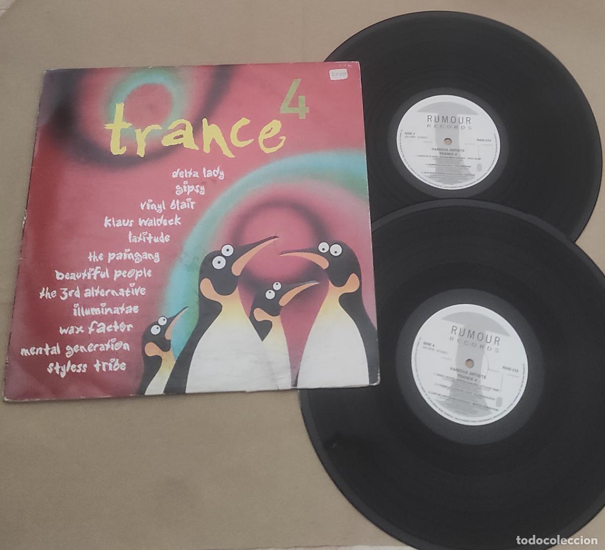 Discos de vinilo: Varios &ndash;Trance 4- DOBLE LP- UK-1993-RARA EDICION