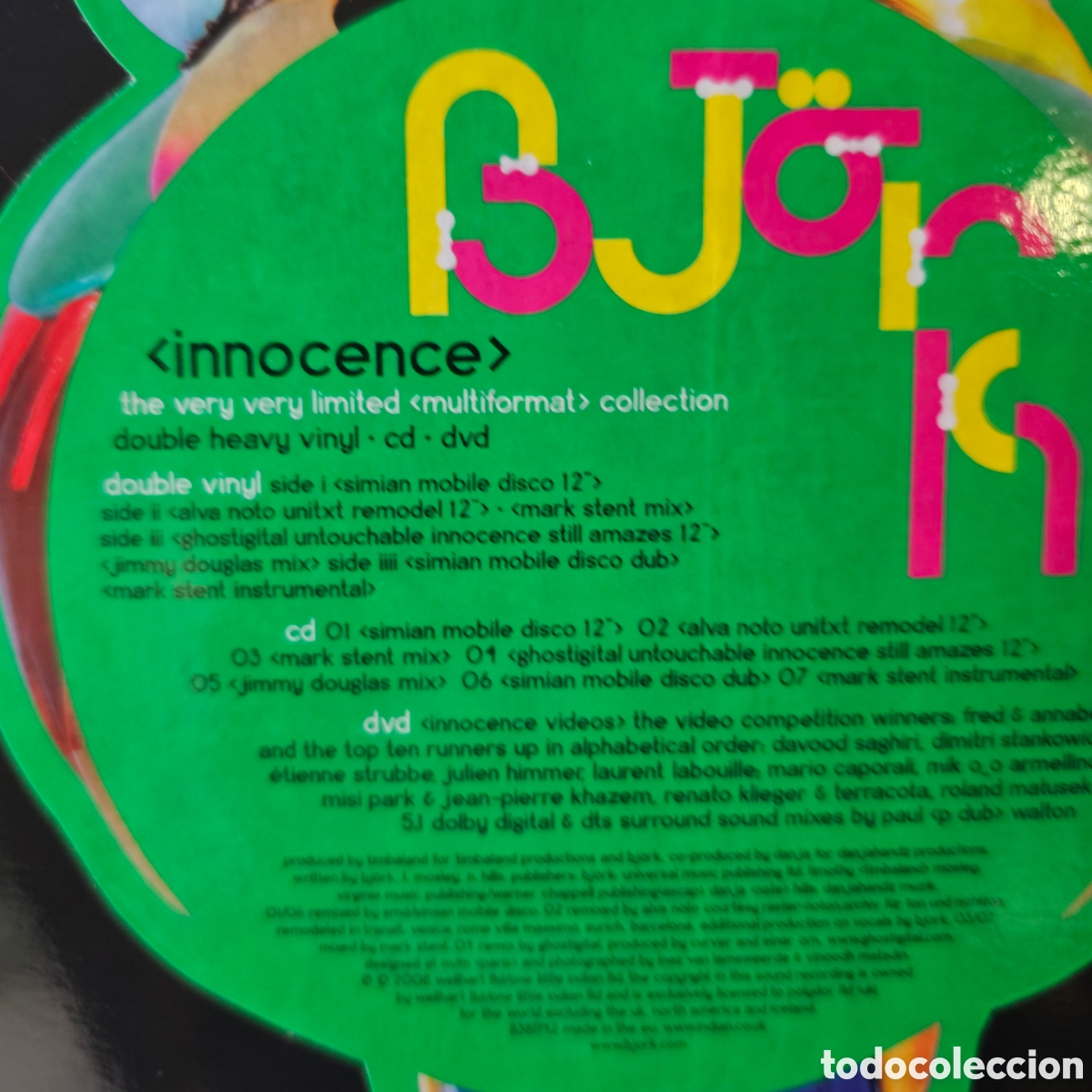 Discos de vinilo: Bj&ouml;rk Innocence Multiformat Limited Edition - Foto 2