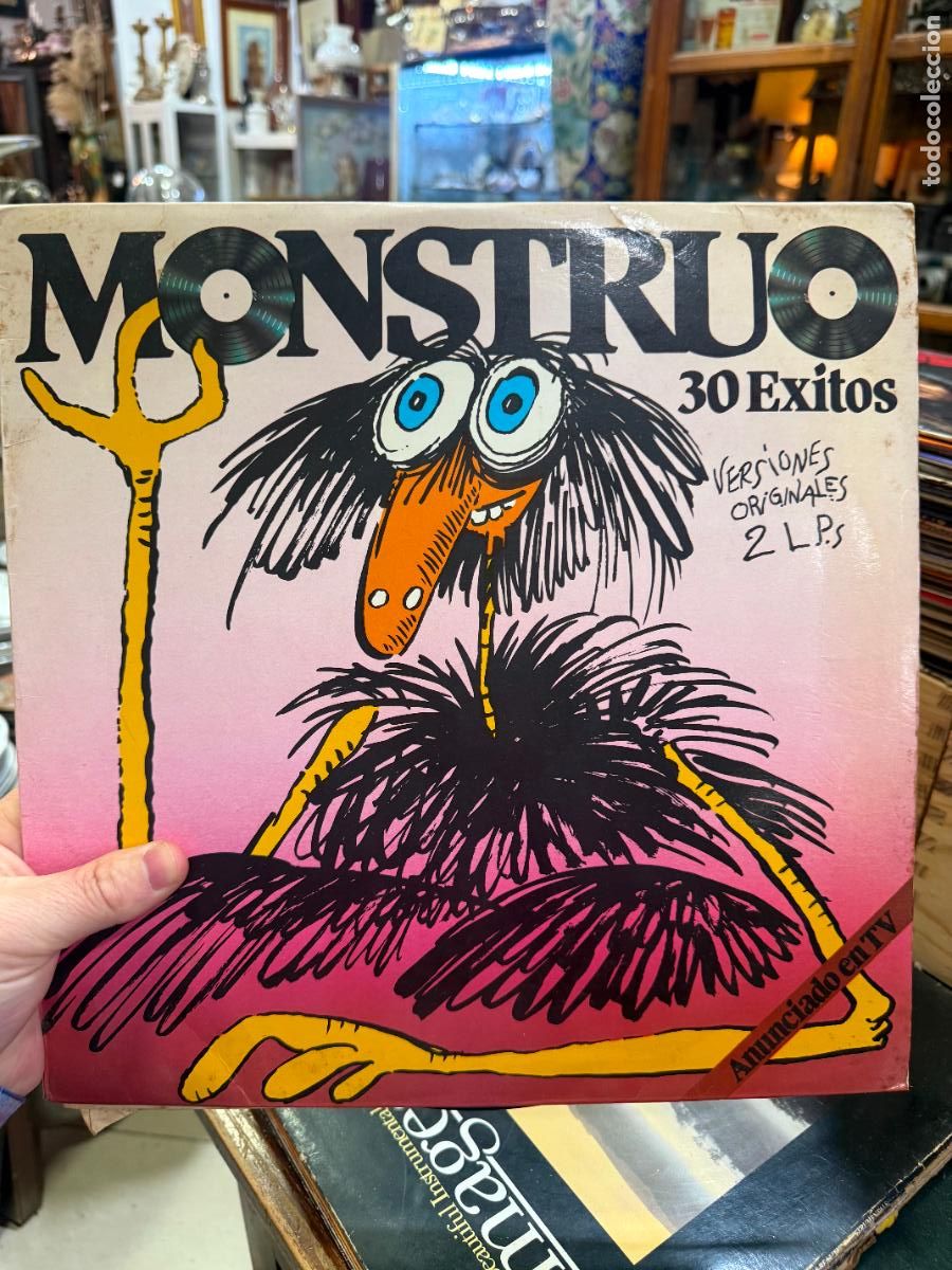 Discos de vinilo: DOBLE LP MONSTRUO 30 EXITOS