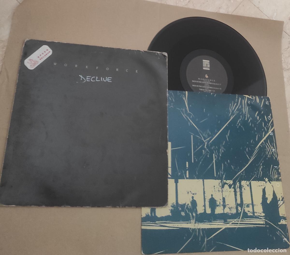 Discos de vinilo: Workforce &lrm;&ndash; Back In The Good Books-MAXI-UK-1986-
