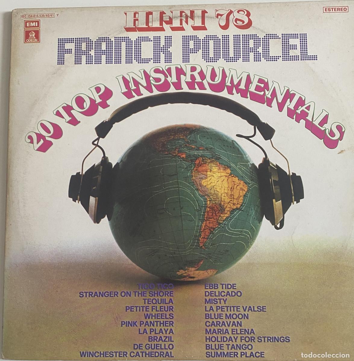 Discos de vinilo: FRANCK POURCEL - HI-FI 78 - 20 TOP INSTRUMENTALS - 3 DISCOS LP - EMI ODEON - VER FOTOS
